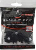 🕷️ 22 count black widow classic cleat with small metal thread by softspikes logo