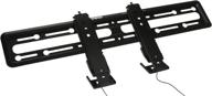 🖼️ premium series fixed flat panel mount black for 51-70 inch tvs: sanus vll5-b1 logo