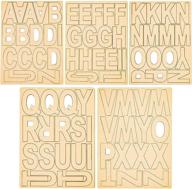 wooden alphabet letters crafts 83 pack logo