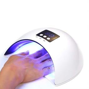 img 3 attached to 💅 Elite99 Nail Dryer - Professional 36W UV LED Nail Lamp for Salon-Quality Curing Lamps, Fingernail & Toenail Nail Art - 3 Timer Settings, Ideal for Home or Salon Use