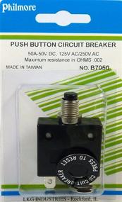 img 1 attached to Philmore Button Thermal Circuit Breaker Industrial Electrical and Circuit Protection Products