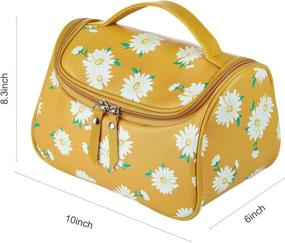 img 2 attached to Jirhhue Bag - Waterproof Chrysanthemum Makeup with Multiple Uses