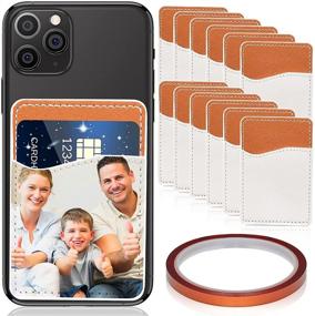 img 4 attached to Sublimation Leather Adhesive Android Smartphones Cell Phones & Accessories