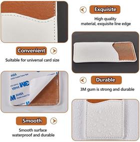 img 2 attached to Sublimation Leather Adhesive Android Smartphones Cell Phones & Accessories