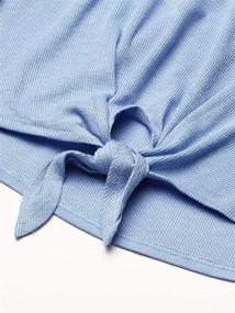 img 1 attached to Speechless Girls Ruffle Sleeve Medium Girls' Clothing for Tops, Tees & Blouses