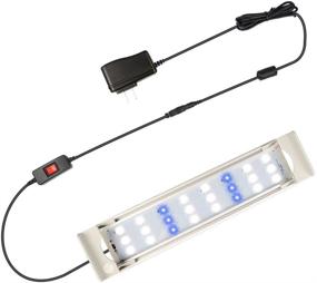 img 4 attached to 🐠 GOOBAT Planted LED Aquarium Light: 12/20/24 inches, White & Blue LED Lighting System for Freshwater and Planted Fish Tanks