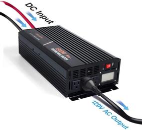 img 1 attached to 🔋 AEliussine 1500W Pure Sine Wave Inverter 48V DC to AC 110V 120V with LCD Display - Power Inverter for Car/Off-Grid Solar System (1500W 48V LCD)