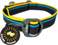 🐶 enhanced visibility martingale dog collar: ollydog mesa with limited cinch and reflective webbing logo