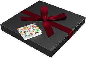 img 1 attached to EZ Gift Box 10x10x10 Big Bang Collection - Simple Assembly & Reusability - 🎁 With Ribbon, Tissue Paper, and Gift Tag - No Glue Needed | Endless Art US