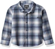 👕 предельный комфорт и стиль: billabong coastline flannel для мальчиков логотип