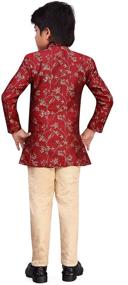 img 3 attached to AJ DEZINES Indian Sherwani 7037_RED_7 Boys' Clothing for Clothing Sets