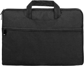 img 4 attached to 📺 BOIFUN 17.5 Inch Portable DVD Player Carrying Bag - Travel Laptop Sleeve & Carry On Handle Case for Computer Notebook MacBook, Black