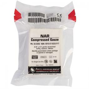 img 1 attached to 💉 North American Rescue NAR Compressed Gauze 2 Pack: Effective Hemorrhage Control Solution