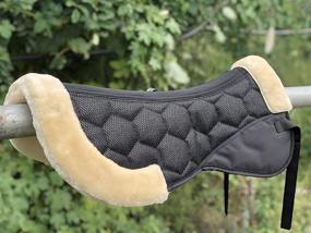 img 3 attached to TGW RIDING Faux Fur/Sheepskin Half Pads for Horses