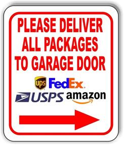 img 1 attached to 🚧 Outdoor Occupational Health & Safety Products and Safety Signs & Signals with Aluminum Composite Package Delivery