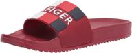 stay in style with tommy hilfiger romey slide sandals for men – athletic shoes for the modern gentleman логотип