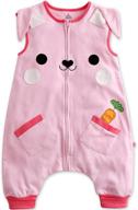 🐰 vaenait baby 1-7y children's 100% cotton bunny sheep blanket sleeper logo