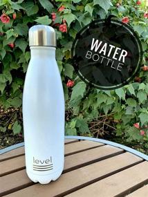 img 3 attached to 🔥 Level High Grade Stainless Steel Water Bottle: Vacuum Insulated, Double Walled Thermal Flask - Stay Hydrated in Style and Durability