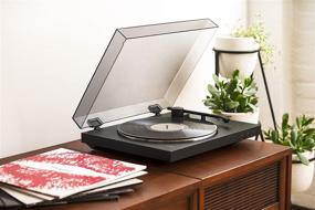 img 2 attached to 📀 Sony PS-LX310BT Belt Drive Turntable: Wireless Vinyl Record Player with Bluetooth, USB Output, and Fully Automatic Operation in Black
