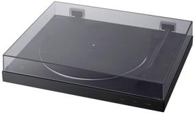 img 3 attached to 📀 Sony PS-LX310BT Приводной вертак: Беспроводной проигрыватель виниловых пластинок с Bluetooth, USB-выходом и полностью автоматической работой в черном цвете.