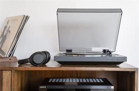 img 1 attached to 📀 Sony PS-LX310BT Belt Drive Turntable: Wireless Vinyl Record Player with Bluetooth, USB Output, and Fully Automatic Operation in Black