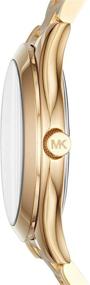 img 3 attached to ⌚ Michael Kors Mini Slim Runway Watch in Stainless Steel