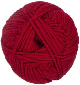img 1 attached to ❤️ Introducing RED HEART Soft Yarn: Vibrant and Alluring Really Red Color