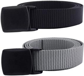 img 4 attached to Samtree Military Tactical Plastic Buckle Men's Accessories in Belts