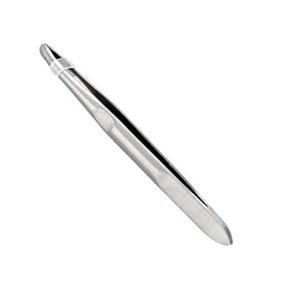 img 3 attached to 💎 Yimart Silver Stainless Steel Round Tip Eyebrow Hair Tweezer: The Ultimate Makeup Cosmetic Tool