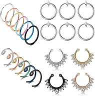 lolias stainless non pierced piercing jewelry logo