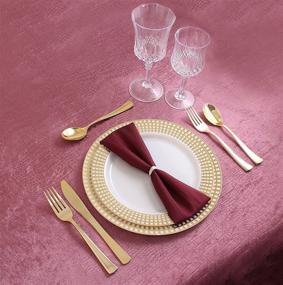 img 3 attached to 🍽️ Party Bargains Plastic Silverware Flatware Forks, Durable & Stylish, Polished Gold Cutlery, Pack of 120 - Disposable and Eco-Friendly