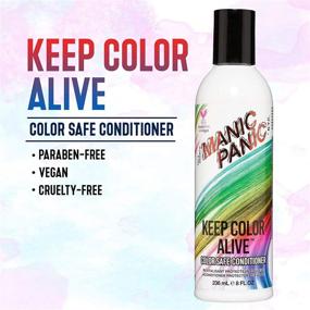 img 1 attached to 🌈 Vibrant Color Perfector: MANIC PANIC Shampoo and Conditioner Set for Beautifully Dyed Hair