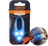 🔦 enhance nighttime dog safety with laroo dog lights - led clip-on collar lights for night walking and increased visibility logo