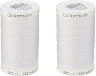 🧵 gutermann white thread 2-pack, item #4337016807 logo