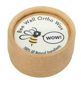 img 1 attached to 🐝 Пчелиный воск для ортодонтов Bee Well - чистый: очень прочный натуральный воск для длительного облегчения дискомфорта от ортодонтических брекетов (2 упаковки, по 50 порций / всего 100 порций)