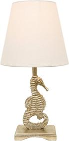 img 3 attached to 🌿 Silver Leaf Table Lamp by Décor Therapy - TL15454