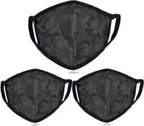 img 4 attached to 🔒 Washable Reusable Camouflage Protective Cover