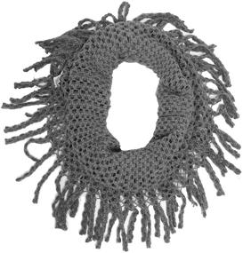 img 3 attached to Стили ILove Womens Winter Infinity Fringe