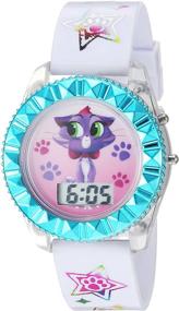 img 3 attached to 🕰️ Charming Disney Girls Quartz Plastic Casual Wrist Watches for Girls