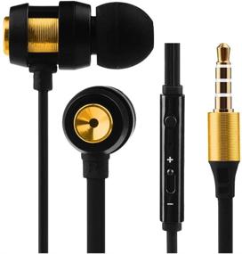 img 2 attached to 🎧 Noise Isolating Earbuds with Microphone - 2 Pack Headphones Bass Earphones with Mic, Volume Control - Enhanced SEO