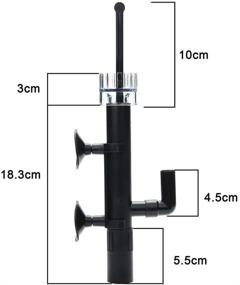 img 3 attached to 🐠 Yagote Aquarium Surface Skimmer and Protein Oil Skimmer Set with Flexible Tube for Fish Tank and Aquatic Plant