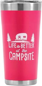 img 4 attached to 🏕️ Enhanced Campsite Tumbler by Camco 53061