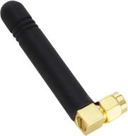 📶 shopcorp gsm thumb antenna - sma male l-type connector, cdma & wcdma, 2.5 dbi gain, 850-2100/2400 mhz (1 unit) - enhanced seo logo