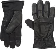 premium exact fit genuine leather touchscreen gloves for ultimate precision logo