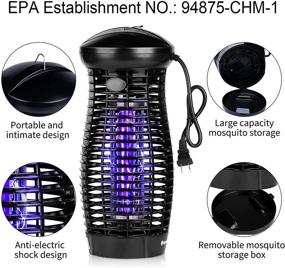 img 2 attached to 🦟 Givebest Bug Zapper: A Powerful Electric Mosquito Killer for Indoor and Outdoor Use