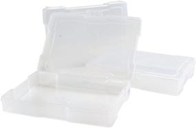 img 1 attached to 📷 Clear Photo Storage Boxes – 4x6 Inch - 10 Pack: Transparent Organizer Cases for Photos - Keepsake Picture Storage Containers - Ideal for Photo Organization