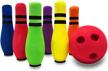 wemove sports colourful bowling toddler logo