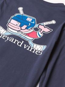 img 1 attached to Vineyard Vines Long Sleeve Crossed Hockey