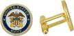 united states navy cufflinks formal logo