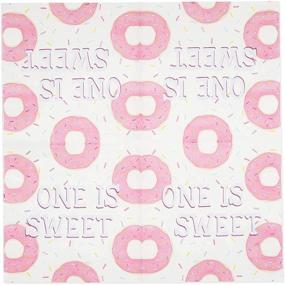 img 2 attached to Donut Birthday Party Napkins Pack